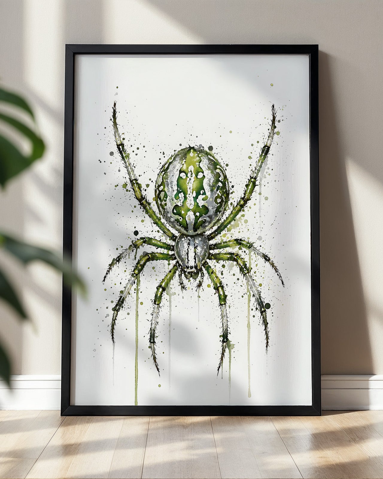 SPIDER WALL ART PRINT "SILK"