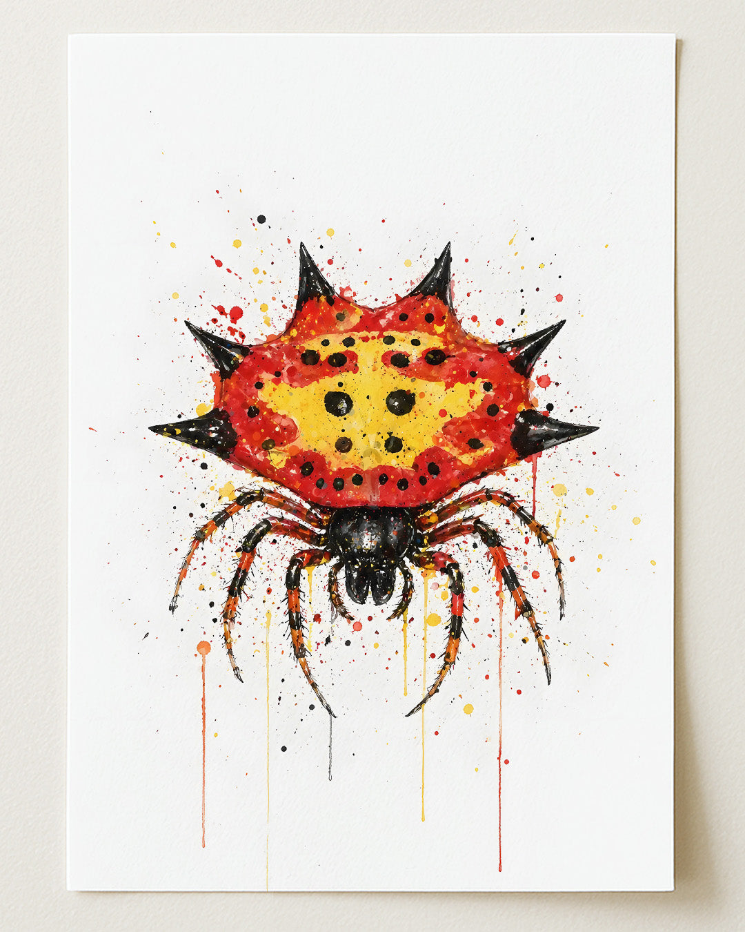 SPIDER WALL ART PRINT "NOX"