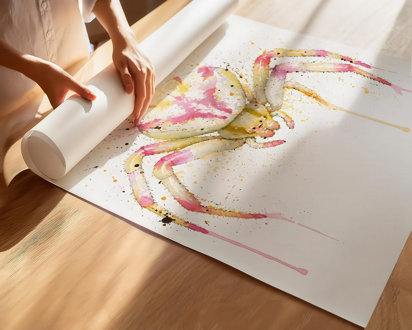 SPIDER WALL ART PRINT "PHANTOM"