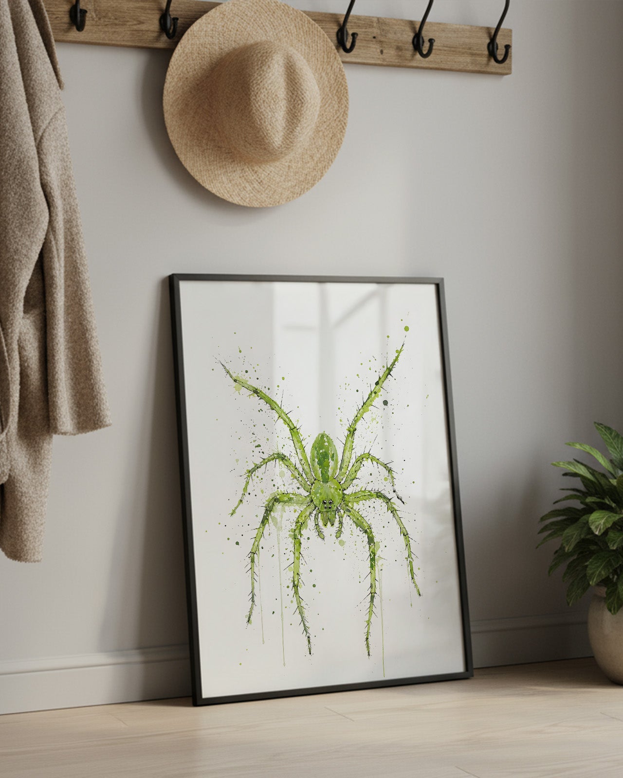 SPIDER WALL ART PRINT "WRAITH"