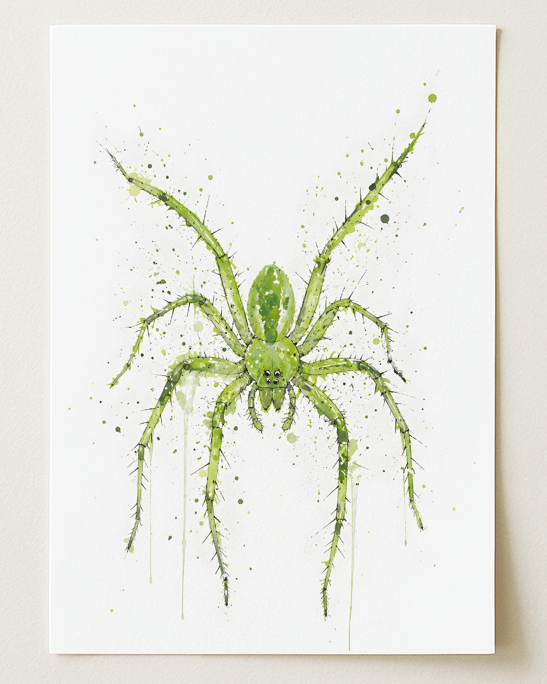 SPIDER WALL ART PRINT "WRAITH"