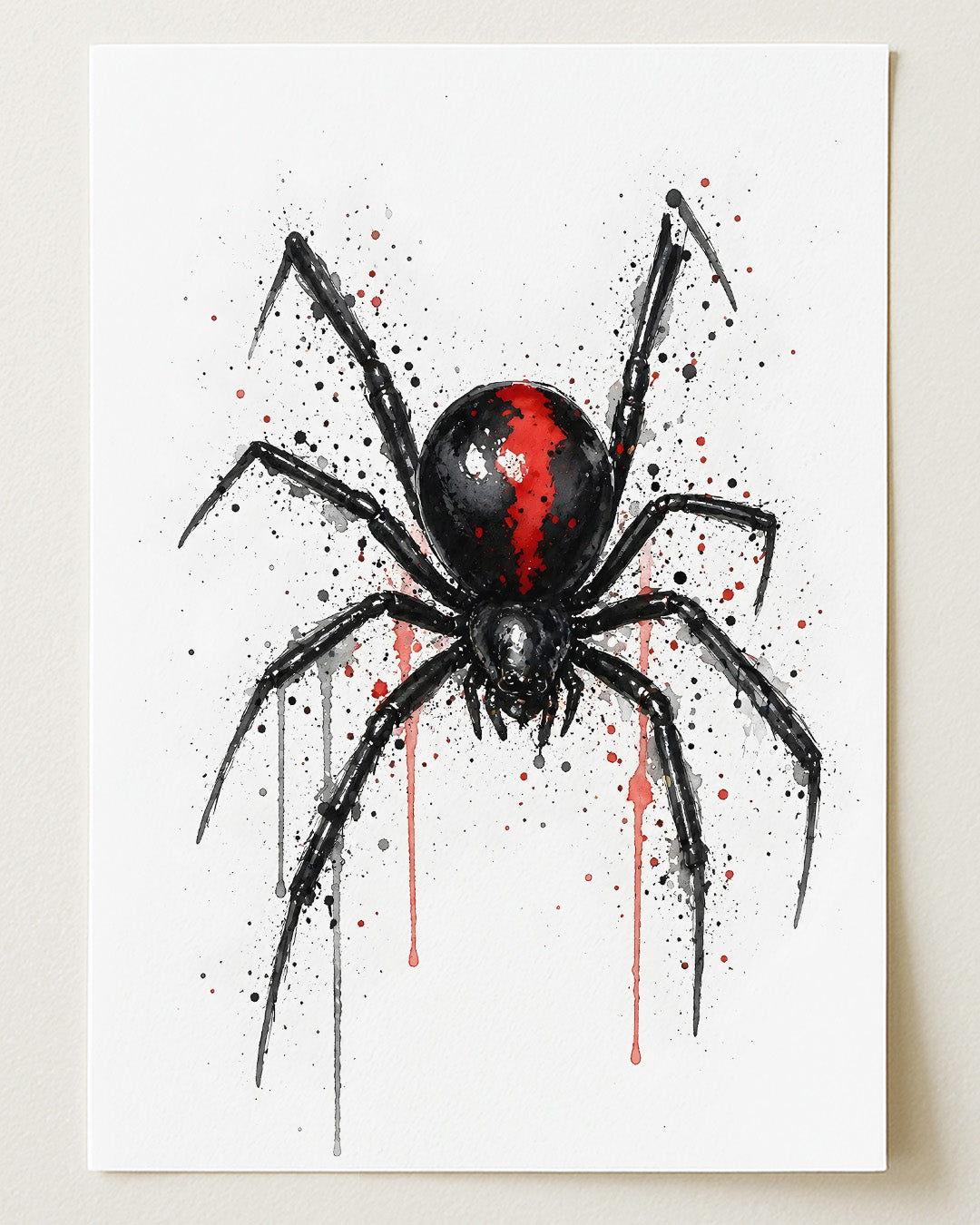 SPIDER WALL ART PRINT "VENOM"