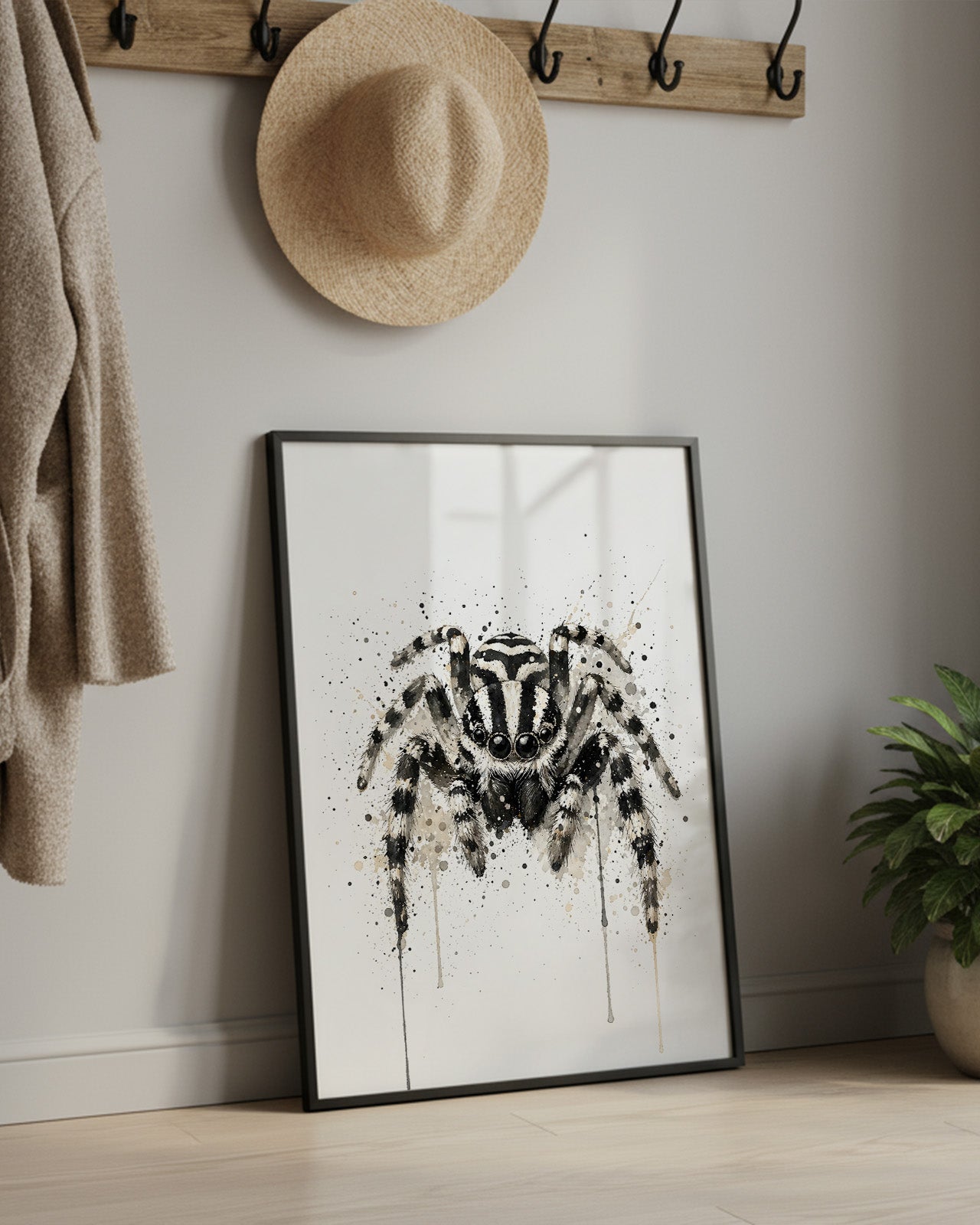 SPIDER WALL ART PRINT "NIGHTFALL"
