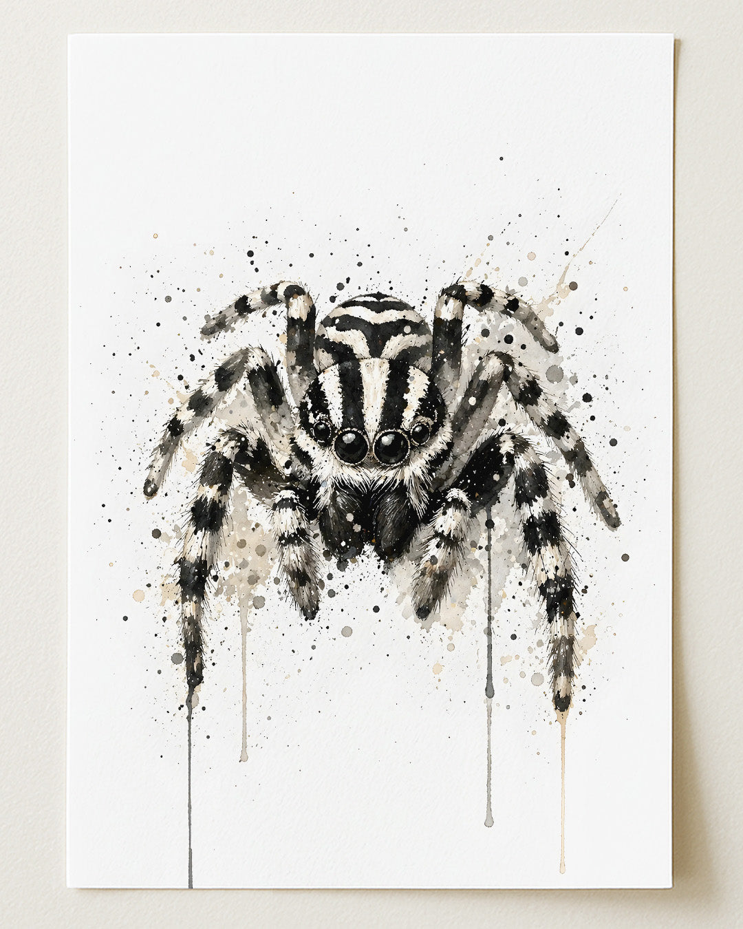 SPIDER WALL ART PRINT "NIGHTFALL"