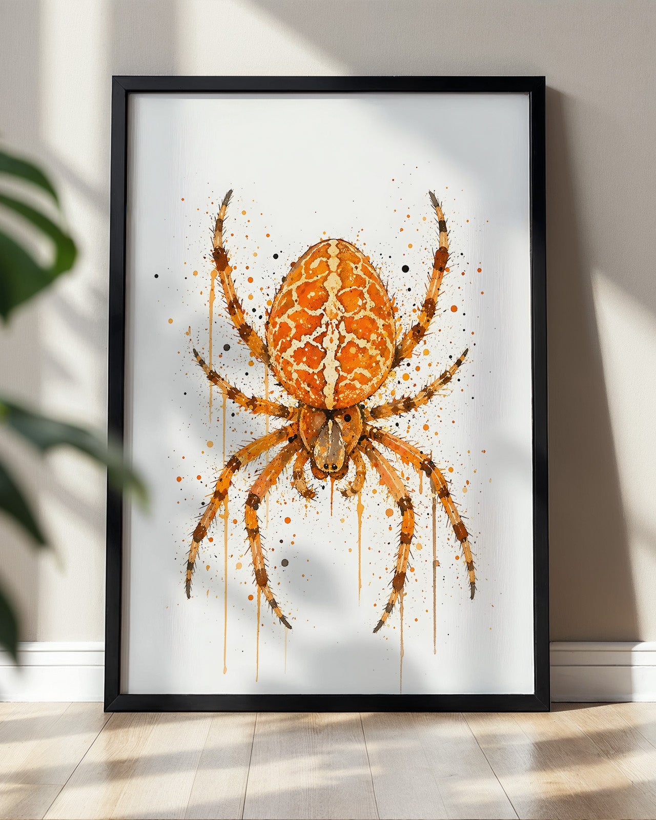 SPIDER WALL ART PRINT "ECLIPSE"