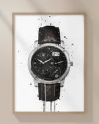 WRIST WATCH WALL ART PRINT "MOMENTUM"