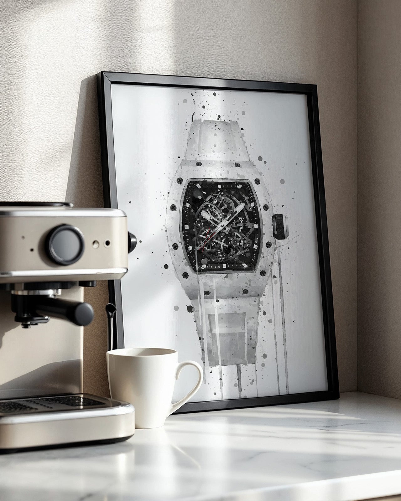 WRIST WATCH WALL ART PRINT "ZENITH"