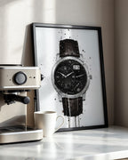 WRIST WATCH WALL ART PRINT "MOMENTUM"
