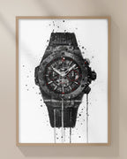 WRIST WATCH WALL ART PRINT "ASCENT"