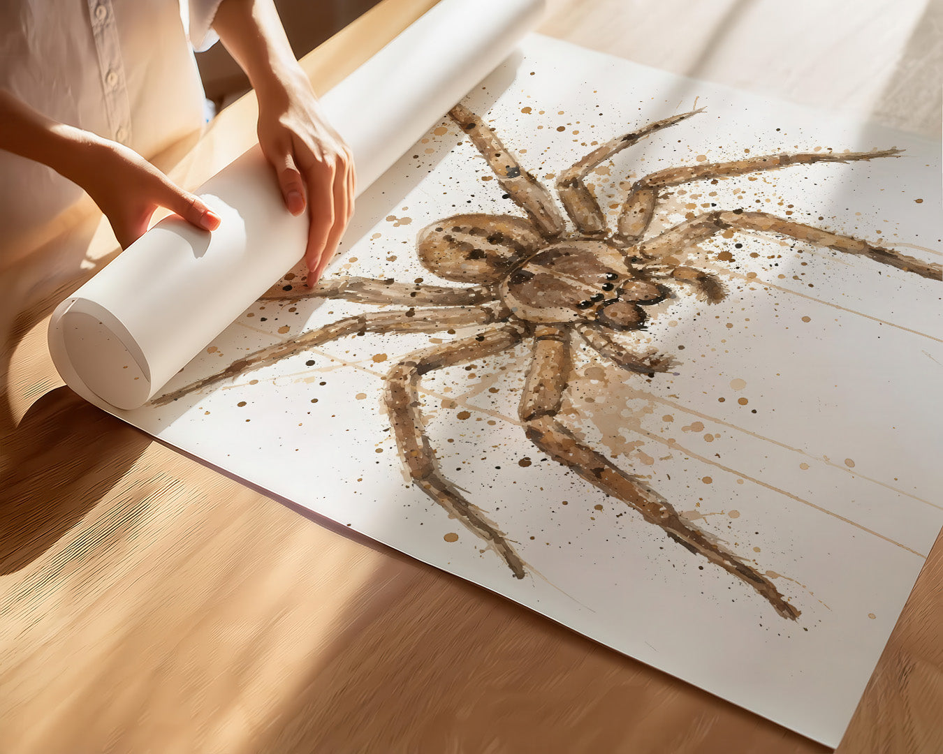 SPIDER WALL ART PRINT "UMBRAL"